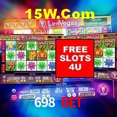 Jackpots e promoções na 698 Bet