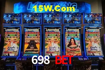 Interface moderna da plataforma 698 Bet